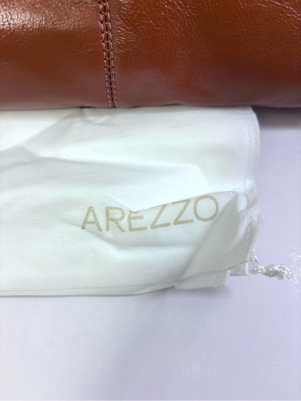 Arezzo Sloane Sm Leather C/B. Cognac. - Picture 10 of 11